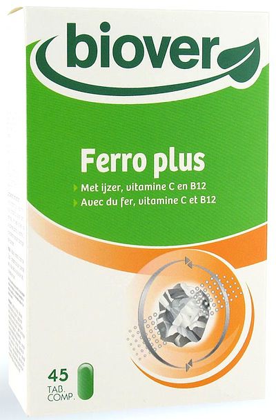 Biover Ferro Plus 40 comprimidos Biover Ferro Plus 40 comprimidos