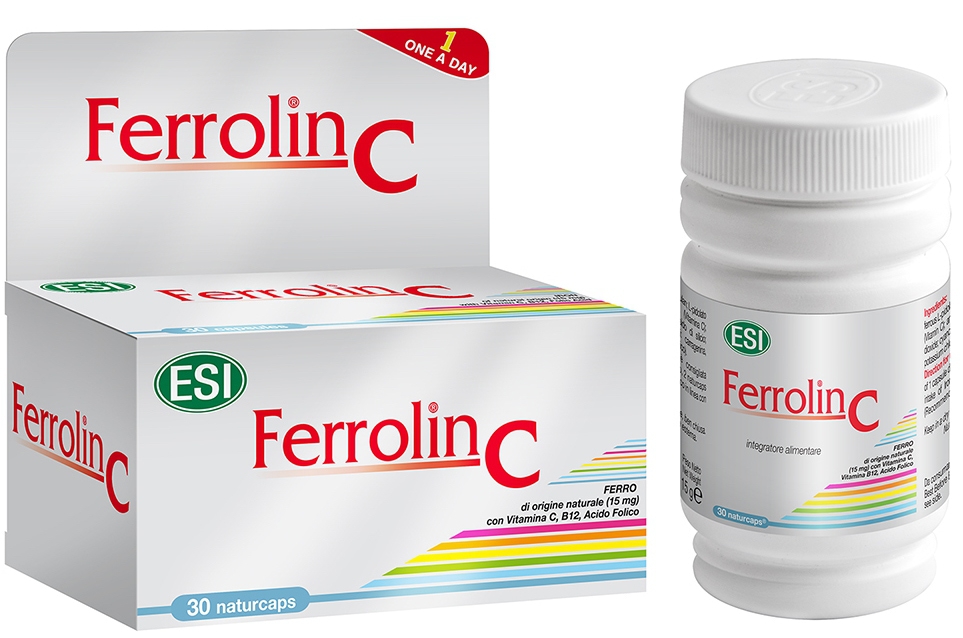 ESI Ferrolin C 30 cápsulas ESI Ferrolin C 30 cápsulas