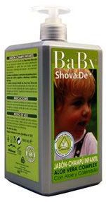 Shova.De Baby Jabón Champú Infantil Aloe 1litro Shova.De Baby Jabón Champú Infantil Aloe 1litro