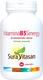 Sura Vitasan Vitamina B5 Sinergy 90 comprimidos Sura Vitasan Vitamina B5 Sinergy 90 comprimidos